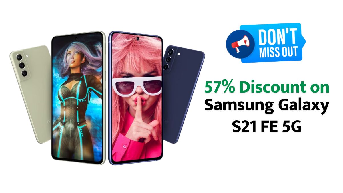 discount on Samsung Galaxy S21 FE 5G Smartphone.